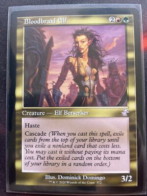 MTG Bloodbraid Elf Time Spiral Remastered 372 Regular Special