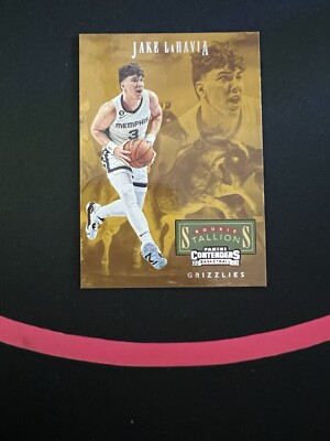 Jake Laravia 22-23 Panini Contenders Rookie Stallions RC