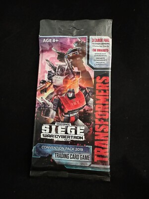 SDCC 2019 HASBRO TRANSFORMERS   TRADING CARD GAME   CONVENTION PACK   TCG
