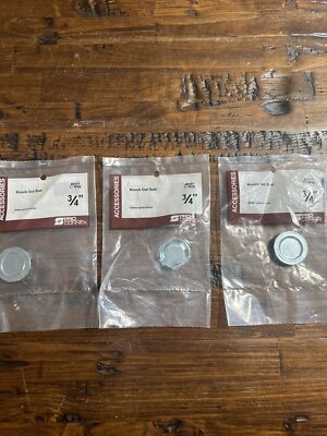 3 Ea-Pro Connex Knock Out Seal Zinc-Plated Steel 3/4'' 49151