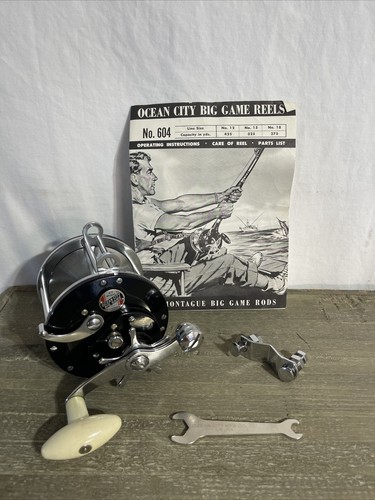 New Open Box Ocean City Big Game Reel 604 4/0 never used