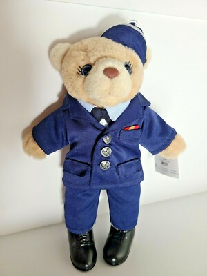 Bear Forces Of America U.S. Air Force Plush Female Officer Teddy Bear 11'' New