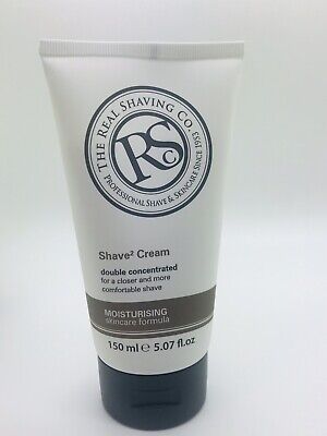 The Real Shaving Co Shave2 MOISTURISING Cream 150ml Tube Ideal Gift For Him