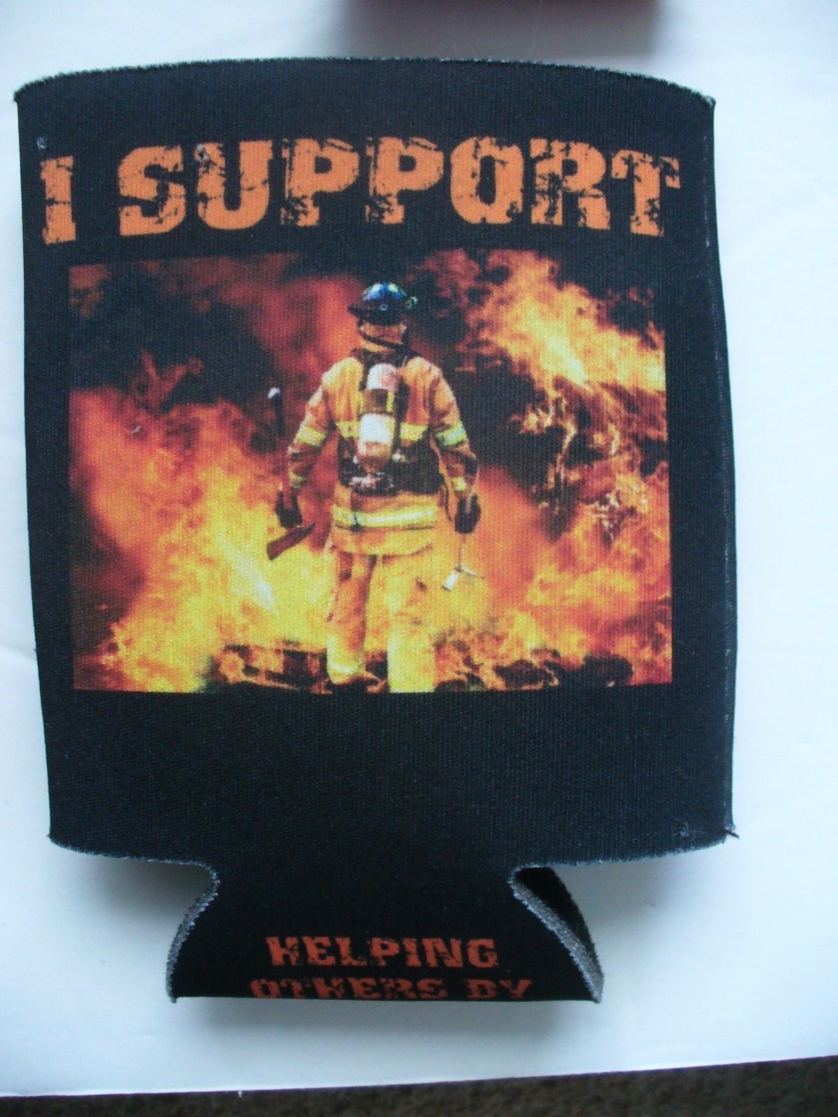 Koozie Harley Davidson,Protect and Serve Vintage lot of .Fireman*FREE SHIPPING