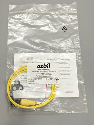 Azbil FL7S-1A6W-CN08 Cylindrical Proximity Sensor