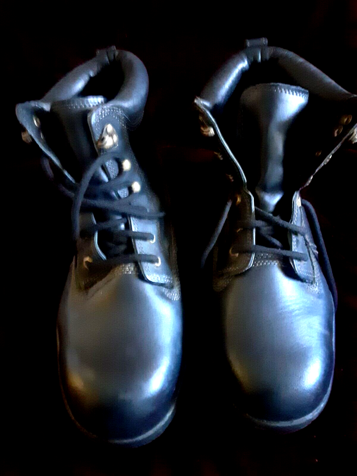 S Boss Boots Size 11 W Protector Steel Toe Diabetic Black 93