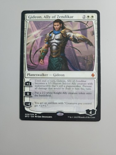 Gideon, Ally of Zendikar SDCCプロモ　英語/MTG Gideon, Ally of Zendikar (SDCC 2016) | Promo: General | Star
