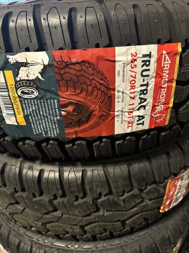 アームストロング　タイヤ　4本　265/70R17 TRU-TRAC AT Armstrong Tru-Trac AT 265/70R17 115T BSW Tires