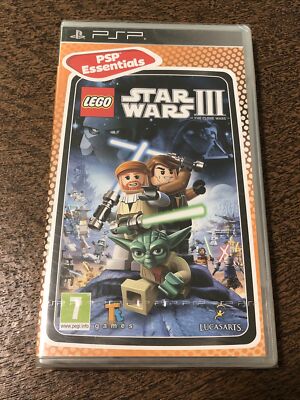 LEGO Star Wars III: The Clone Wars (Sony PSP, 2011) BRAND NEW
