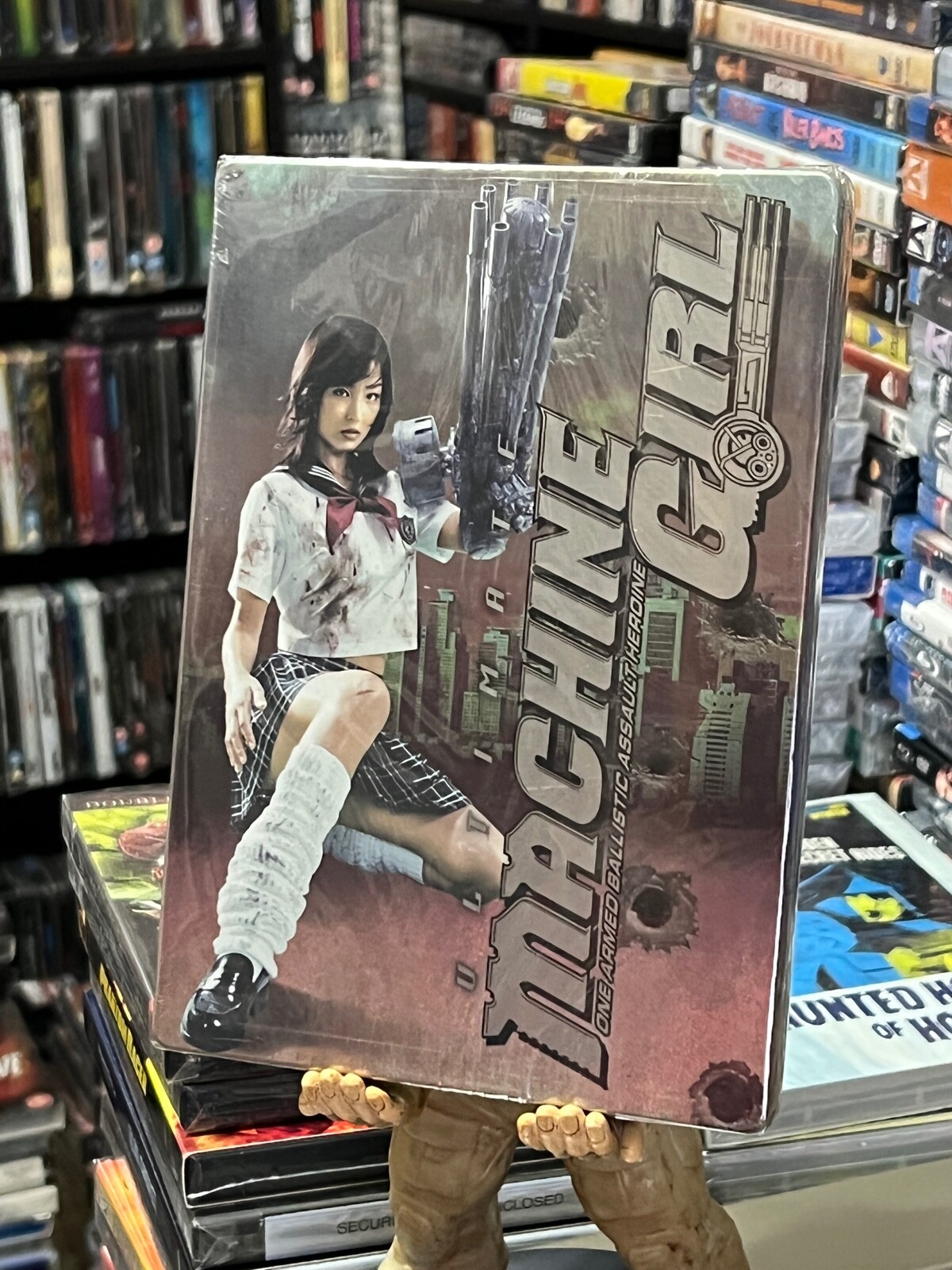 Ultimate Machine Girl: STEELBOOK! (DVD) 3-Disc Set! Noboru