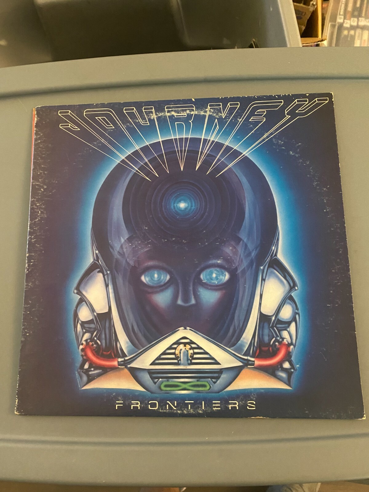 Journey *Frontiers *LP record vinyl *VG+/VG- *Columbia