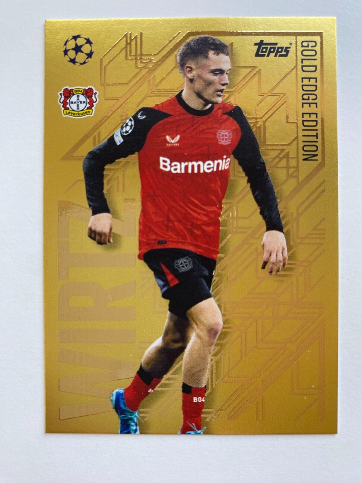 TOPPS MATCH ATTAX 2024-2025 24/25 FLORIAN WIRTZ BAYER TOPPS MATCH ATTAX 2024-2025 24/25 FLORIAN WIRTZ BAYER