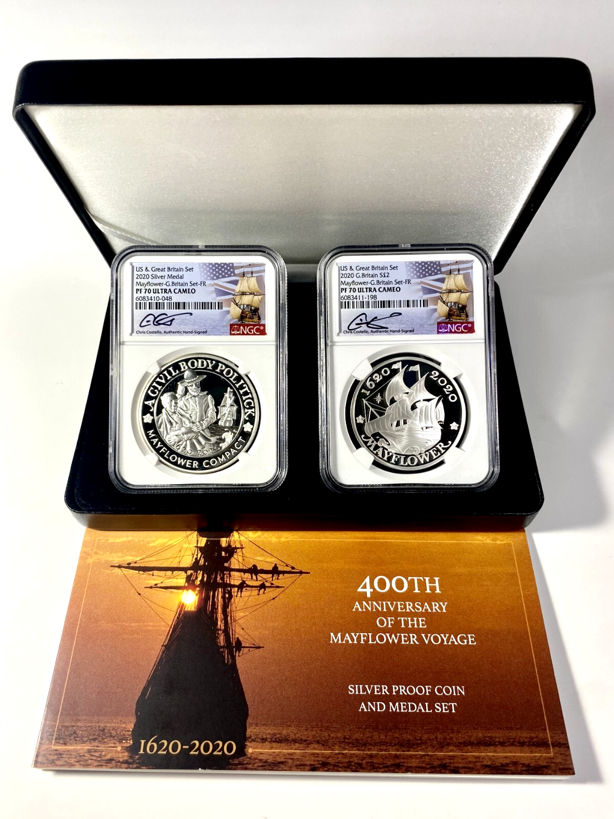 2020 クック諸島 メイフラワー号400周年 5ドル銀貨（NGC PL70） 2020 クック諸島 メイフラワー号400周年 5ドル銀貨（NGC PL70）