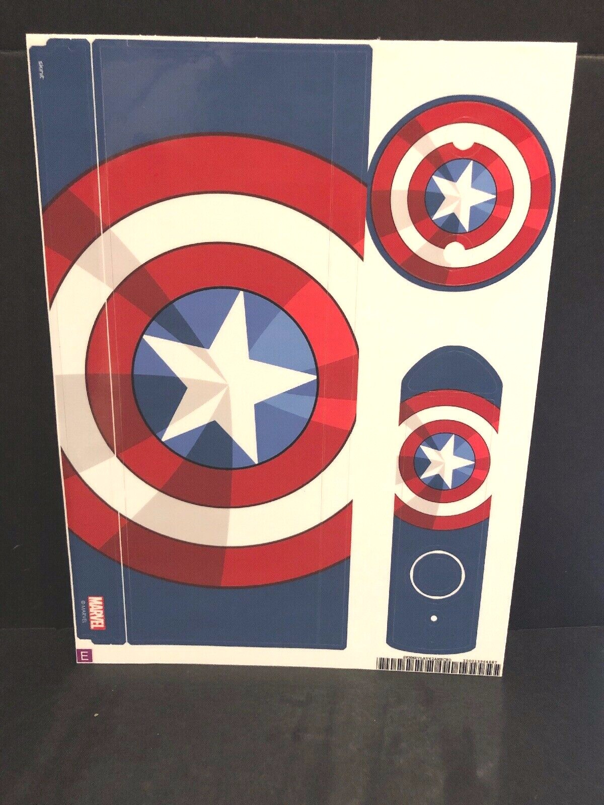 Marvel Avengers Captain America Emblem Amazon Echo Skin By Skinit NEW