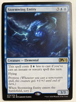 Magic The Gathering Stormwing Entity M20 Rare