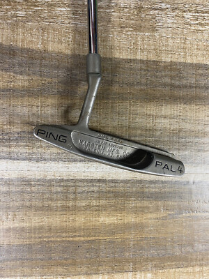 PING PAL 4 32.5'' PUTTER STEEL PING GRIP GREAT CONDITION! RH. Toe Heel Balance