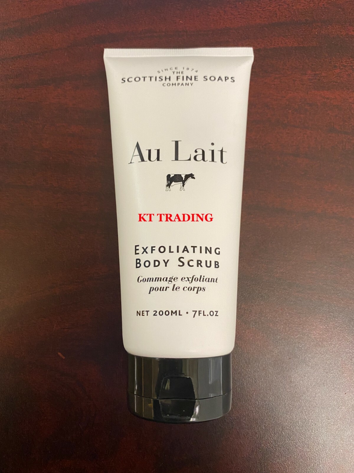 THE SCOTTISH FINE SOAPS Au Lait EXFOLIATING BODY SCRUB Soften Smoothen Dry Skin