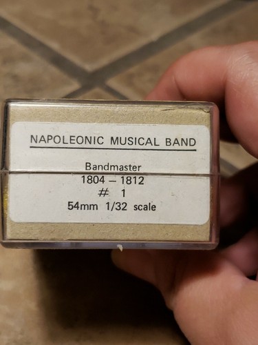 REEVES INTERNATIONAL NAPOLEONIC MUSICAL BAND MASTER #1 1804-1812 54mm 1/32 SCALE