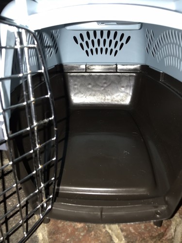 ~PETMATE~Aspen Pet porter Travel*Airblue/coffee*Small 18”Lx12”Wx10”T