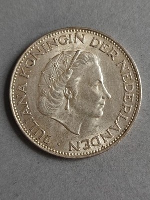 PAYS-BAS 2 1/2 Gulden Juliana 1962 Utrecht