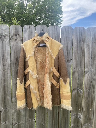 ALEXANDER McQUEEN 羊革 ムートンコート イタリア製 alexander mcqueen fur coat vintage | eBay