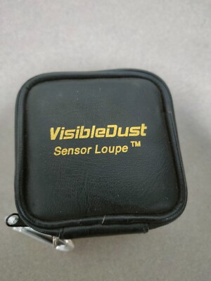 Visibledust sensor loupe