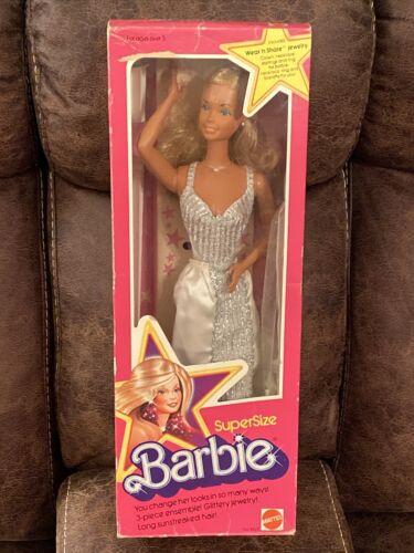 VINTAGE 1976 BARBIE 18 INCH SUPERSTAR SUPERSIZE Mattel VINTAGE 1976 BARBIE 18 INCH SUPERSTAR SUPERSIZE Mattel