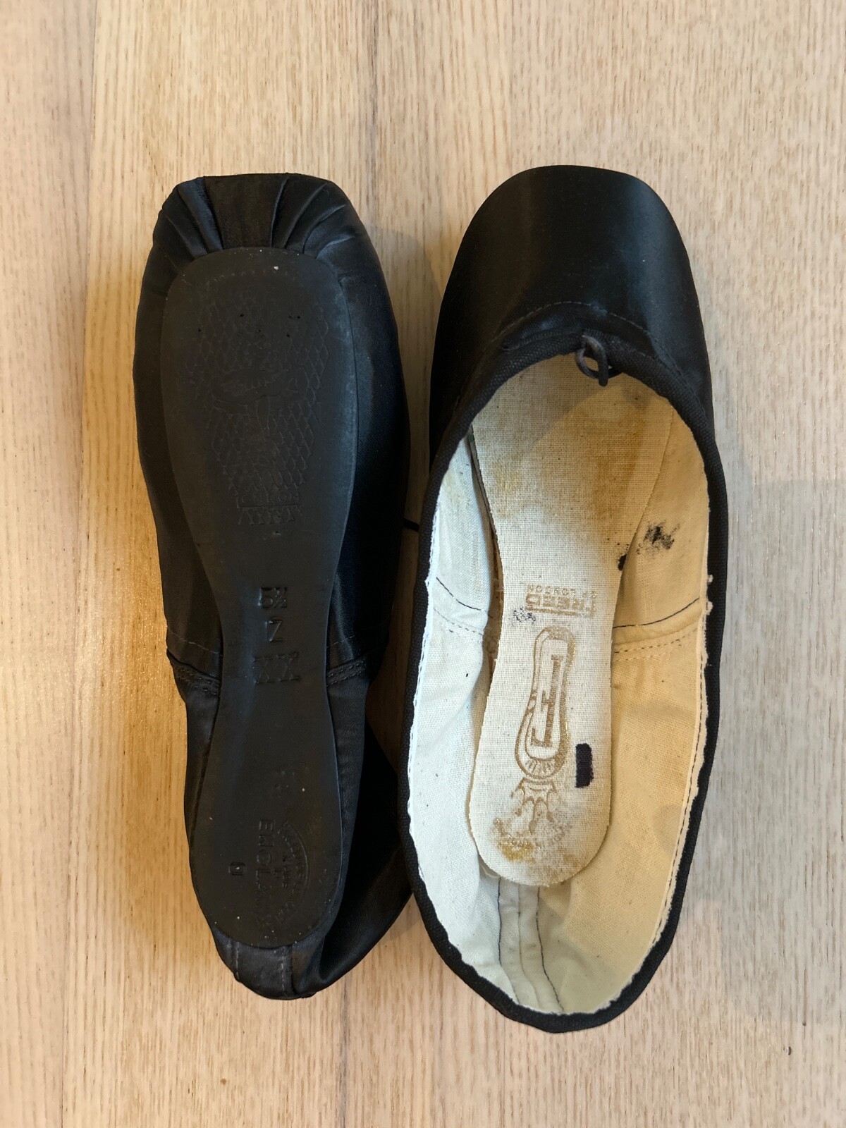 Freed of London トゥシューズ 5XXX OF Black Freed of London Pointe Shoes, 5.5 XX, Z Maker | eBay