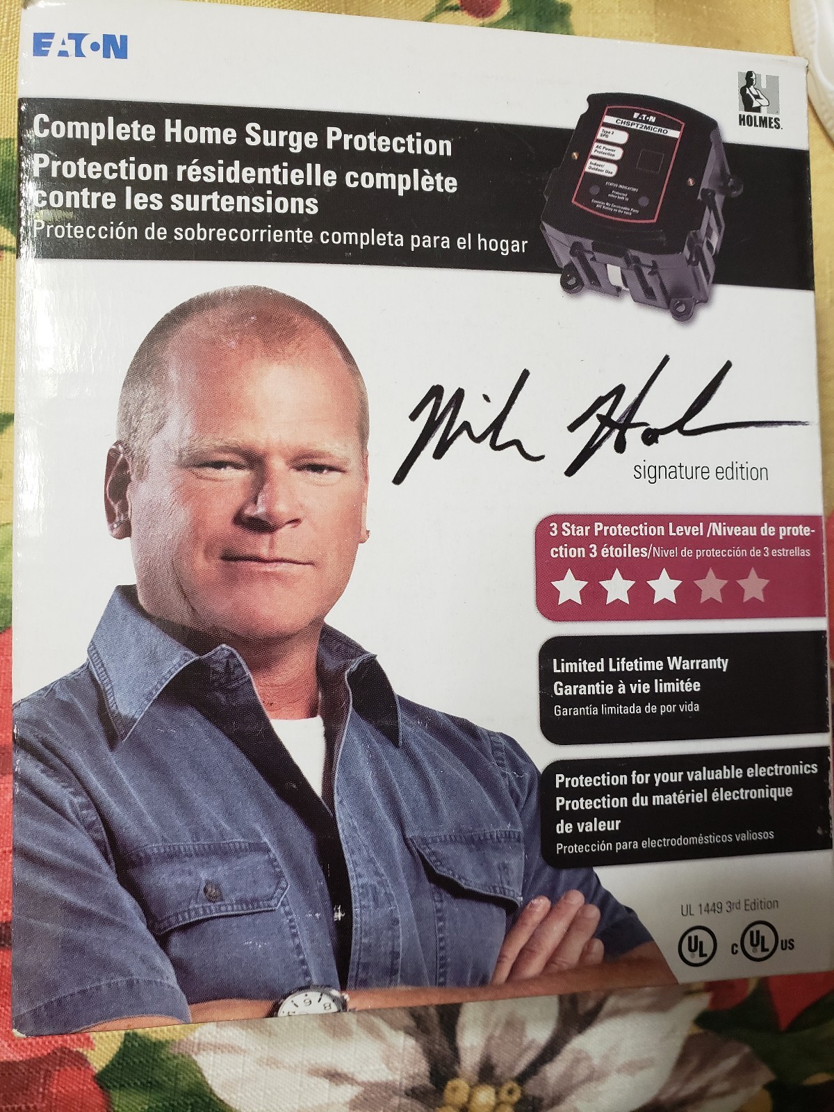 Eaton CHSPT2MICRO Surge Protector SPD Type 2 120/240V 60Hz Indoor/Outdoor NEW