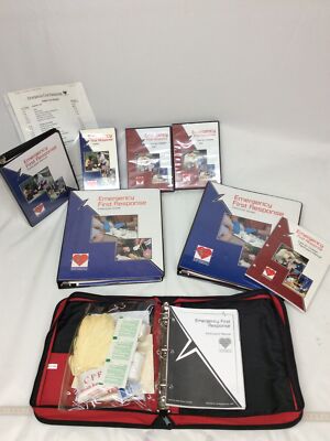 Emergency First Response Instructor Course And Student Materials Lot. Crew Pack