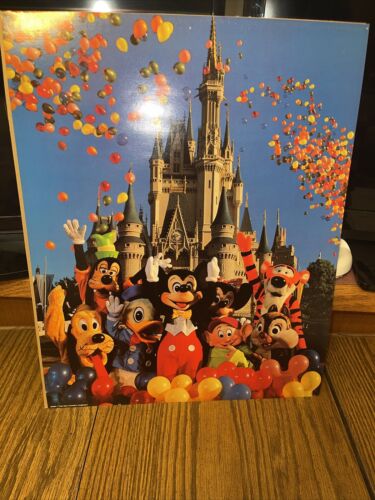 DISNEY Vintage 1988 Poster # 4663 Mickey & Friends Castle DISNEY Vintage 1988 Poster # 4663 Mickey & Friends Castle