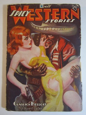 Spicy Western Stories Pulp v. 2 #1, May 1937  VG/FN   Scarce!
