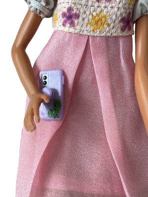 New Disney ily 4Ever 11'' Doll Rapunzel Pascal Cell Phone Fits Barbie Acessories