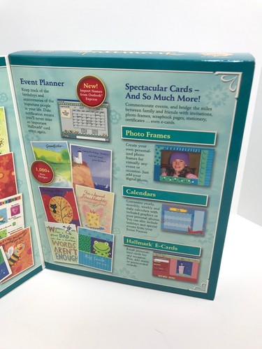 Hallmark Card Studio Premium Edition 2006 PC Computer Software Greeting Card