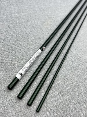 4-pc. Rainshadow Unity fly rod blank in Olympic Green. Many sizes to choose from