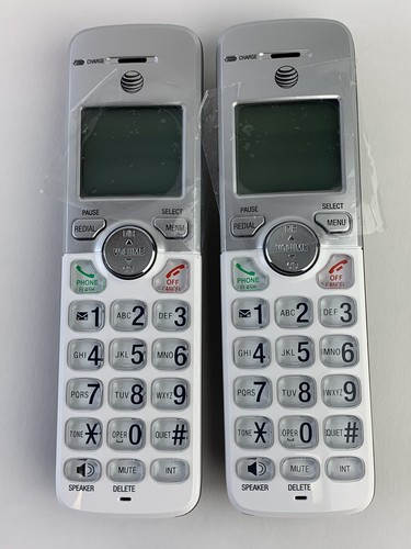 Open Box AT&T EL51203 DECT 6.0 Expandable Cordless Phone With 2 Handsets