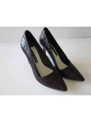 

Женские туфли-лодочки ALICE+OLIVIA Bordeaux Purple Snake Dina Stiletto без шнуровки 36,5, Фиолетовый, S507733978