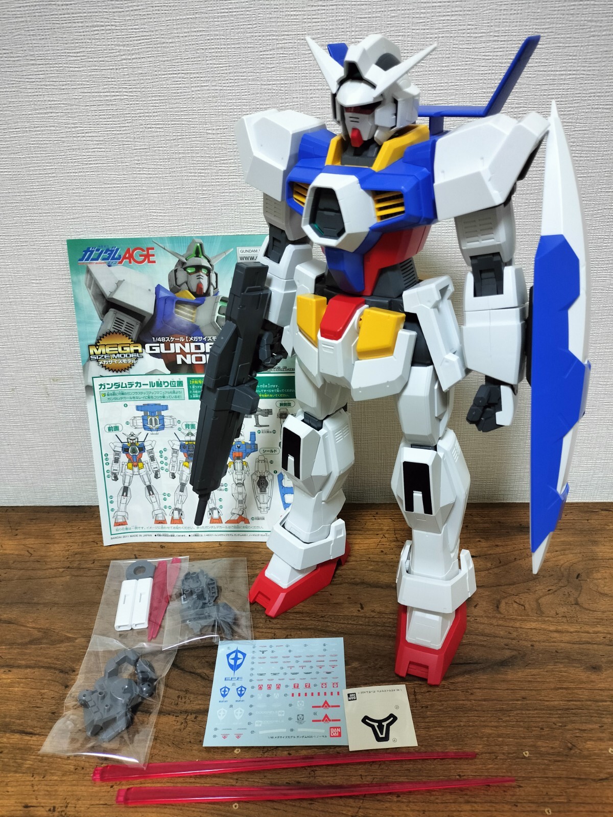 MEGA SIZE MODEL 1/48 AGE-1 ガンダムAGE-1 ノーマル (機動戦士ガンダムAGE) g6bh9ry Amazon | MEGA SIZE MODEL 1/48 AGE-1 ガンダムAGE-1 ノーマル