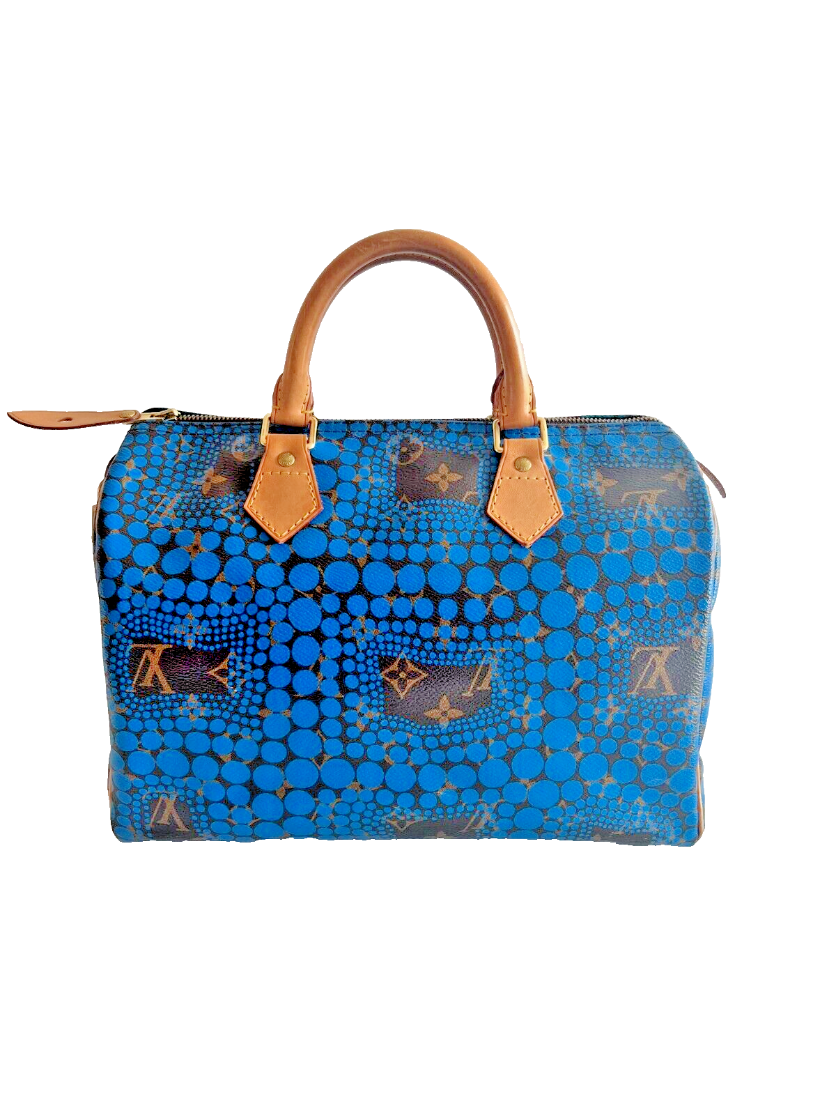 LOUIS VUITTON LV Speedy Limited Edition Yayoi Kusama, Blue LOUIS VUITTON LV Speedy Limited Edition Yayoi Kusama, Blue