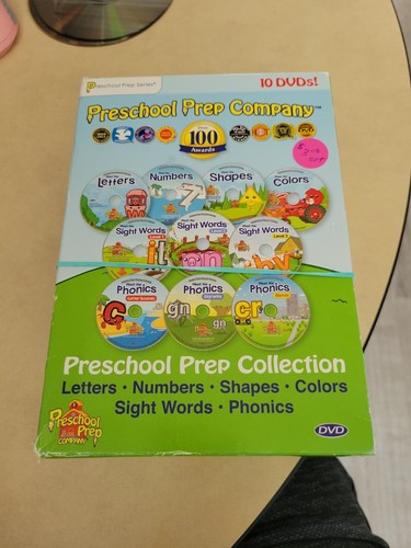 Preschool Prep Collection 英語DVD10本 Preschool Prep Company 10 DVD Collection Boxed Set Letters