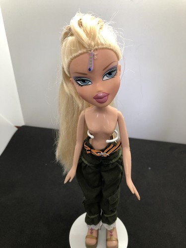 Bratz Doll Cloe Genie Magic Original Shoes Redressed Pants No Top