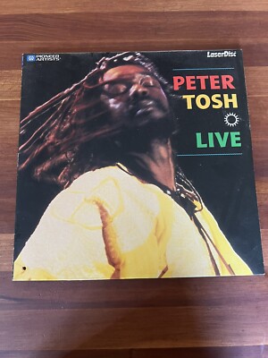 Peter Tosh Live Reggae Concert Laserdisc 1984
