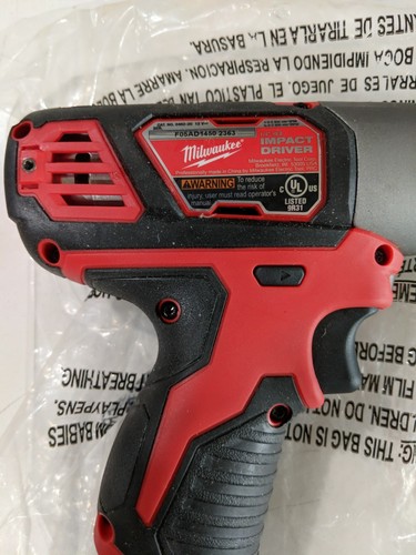 New Milwaukee 2462-20 M12 12V Li-Ion 1/4