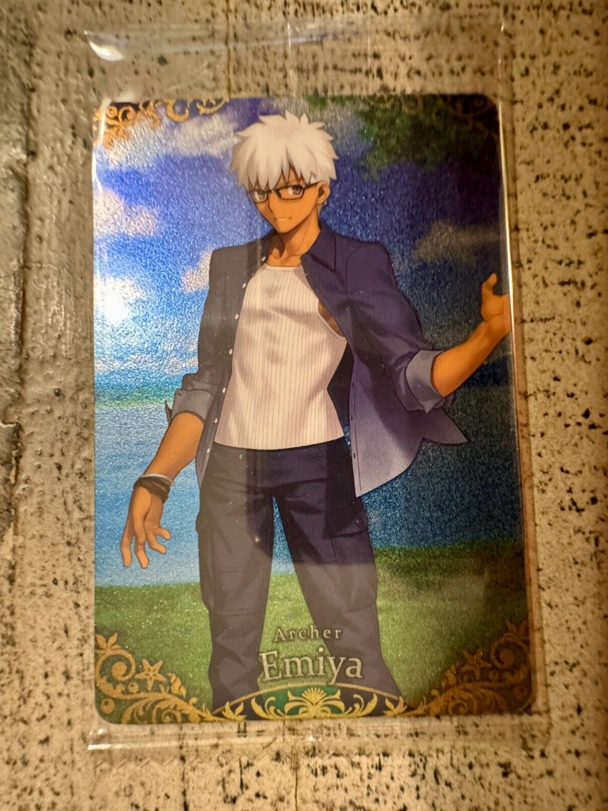 Fate Grand Order FGO Wafer Card Vol. 13 Archer Emiya Shirou