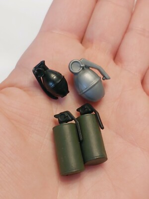 GI JOE GRENADE ACCESSORY LOT FOR 12'' ACTION FIGURE 1/6 SCALE 1:6 21st Century