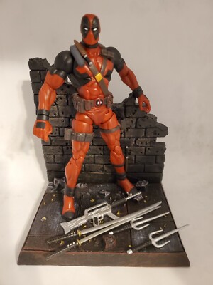 Marvel Select Deadpool Loose Action Figure W/ Stand (Missing