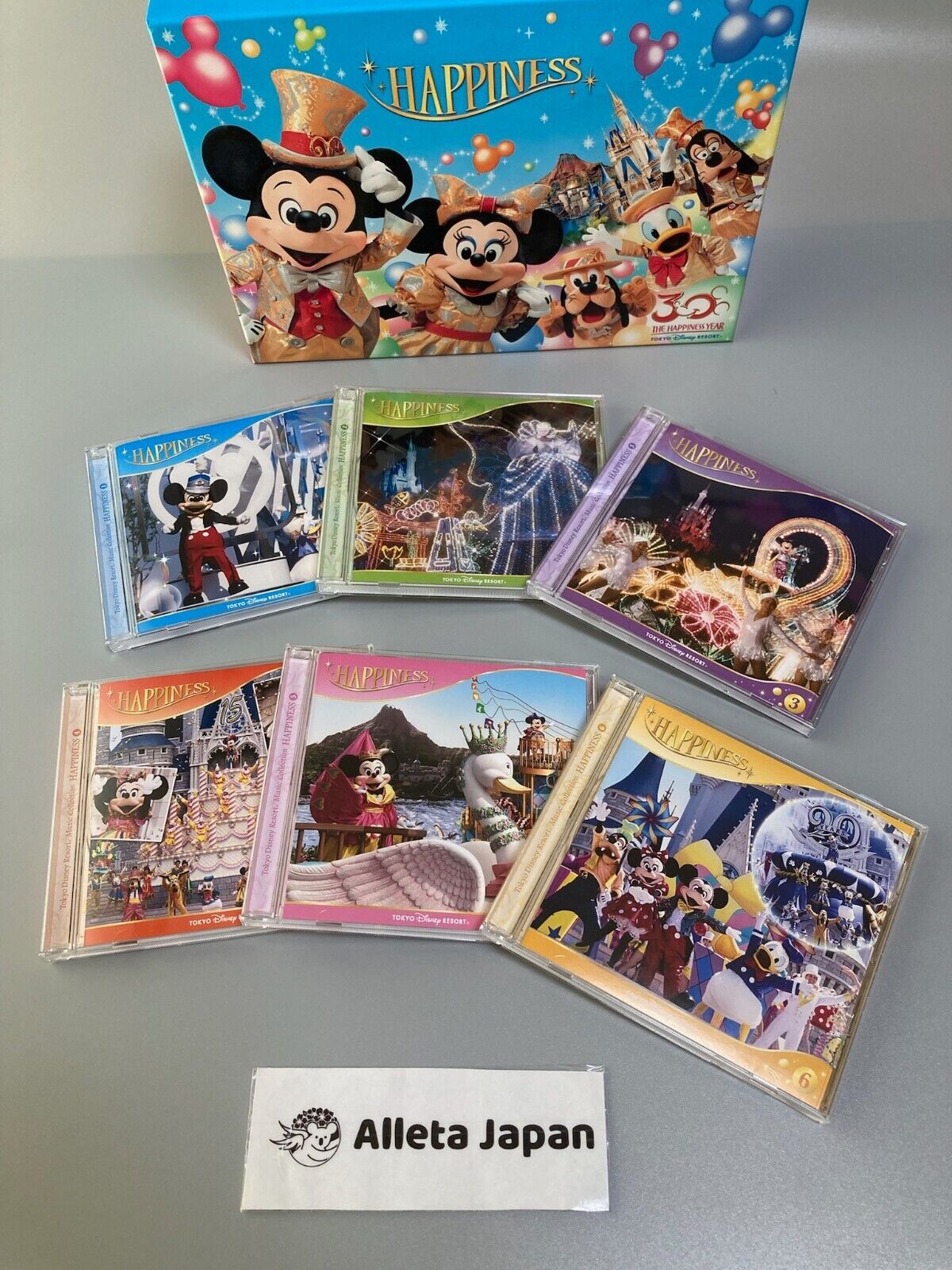 Tokyo Disney Resort 30Th Anniversary Cd-Box Happiness music Tokyo Disney Resort 30Th Anniversary Cd-Box Happiness music