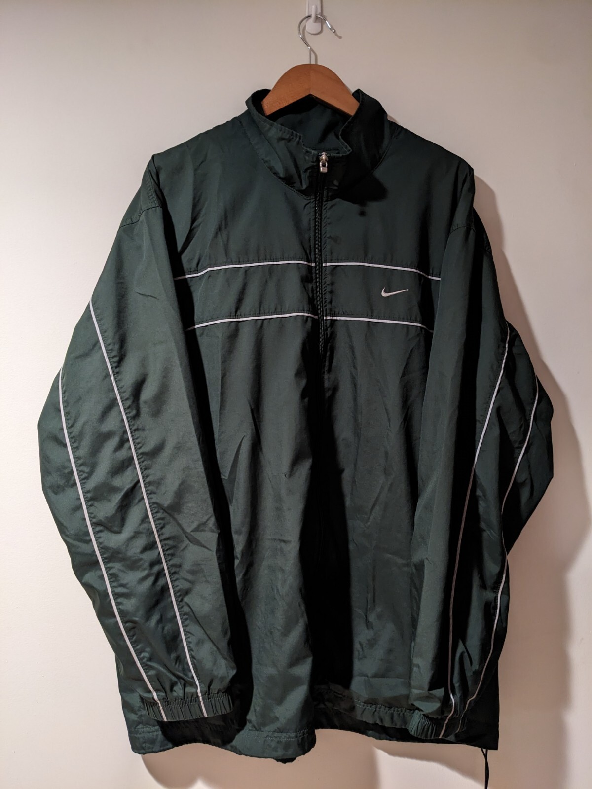 nike big check windbreaker