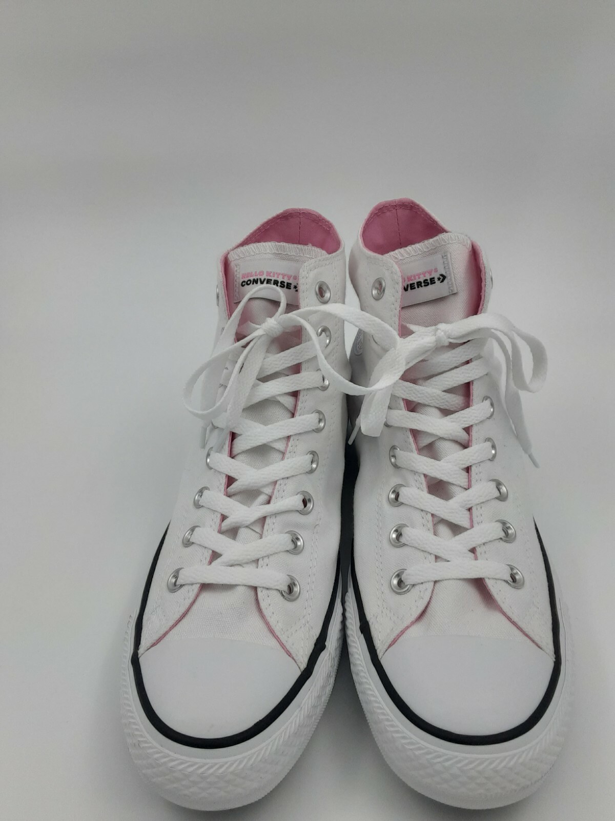 Converse X Hello Kitty Chuck Taylor All Star High Top Shoes Wm Sz 11.5:  купить с доставкой из США, цена 10 216 руб - (313671132296)