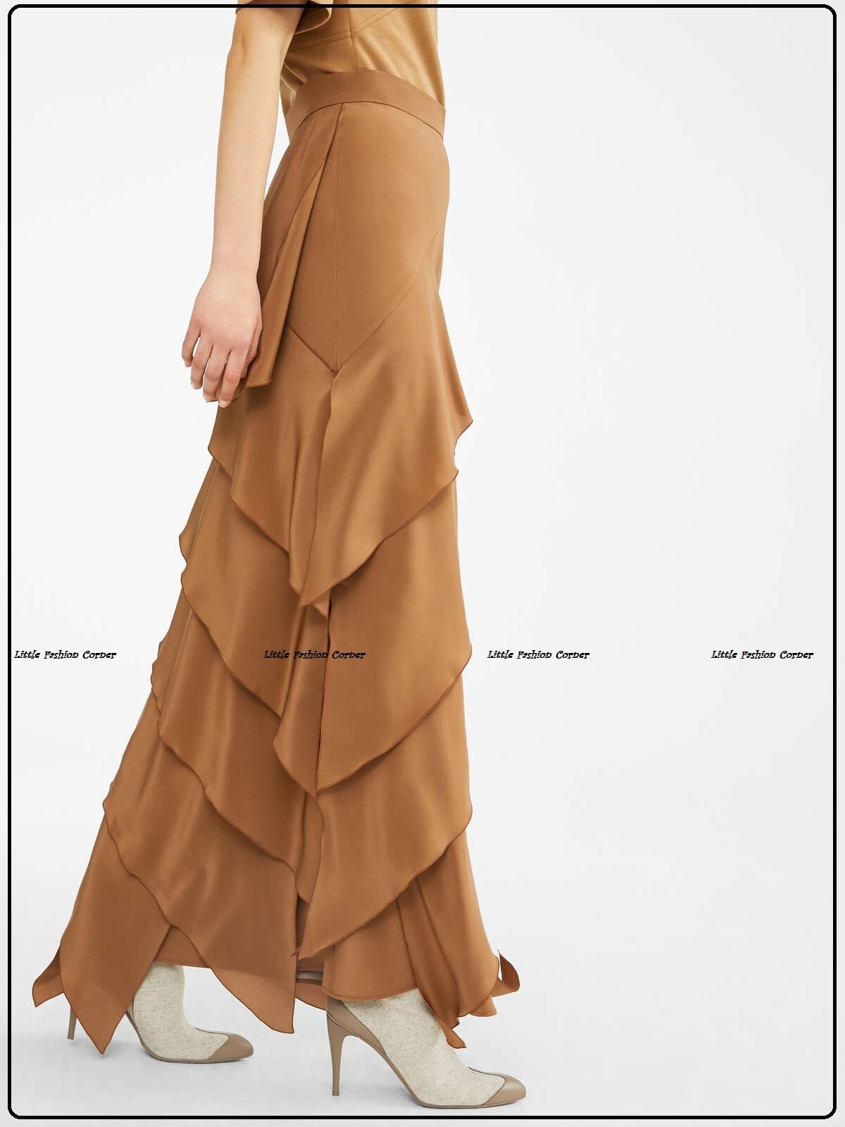 【PORTERNA】Mara long skirt S Max Mara Lirica Long Taffeta Skirt | Liberty